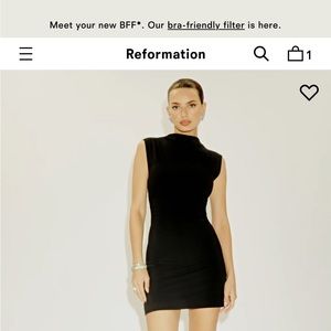 Reformation Alden Knit dress